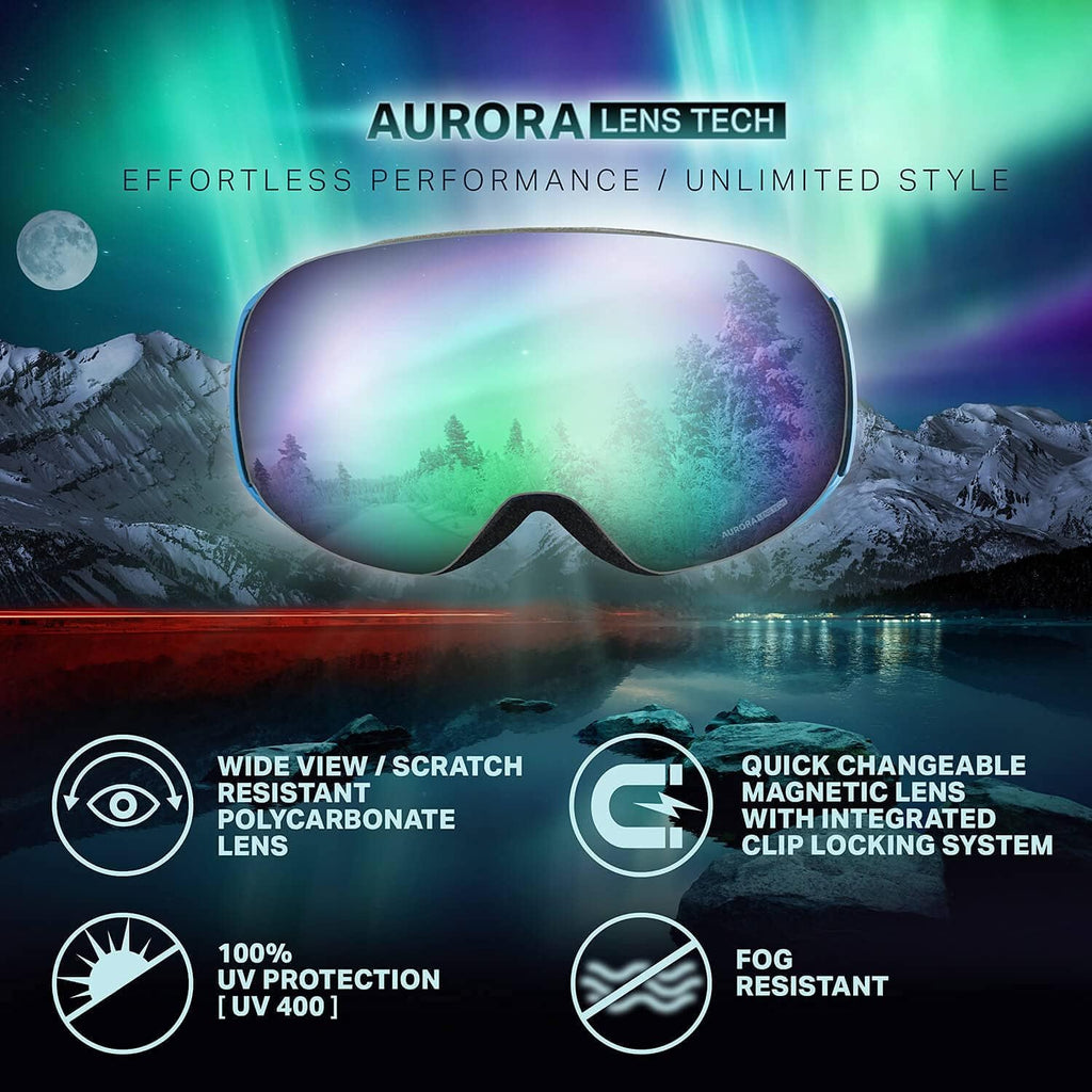 Roca Ski Goggles Frameless Lens Pack of 2 U335770
