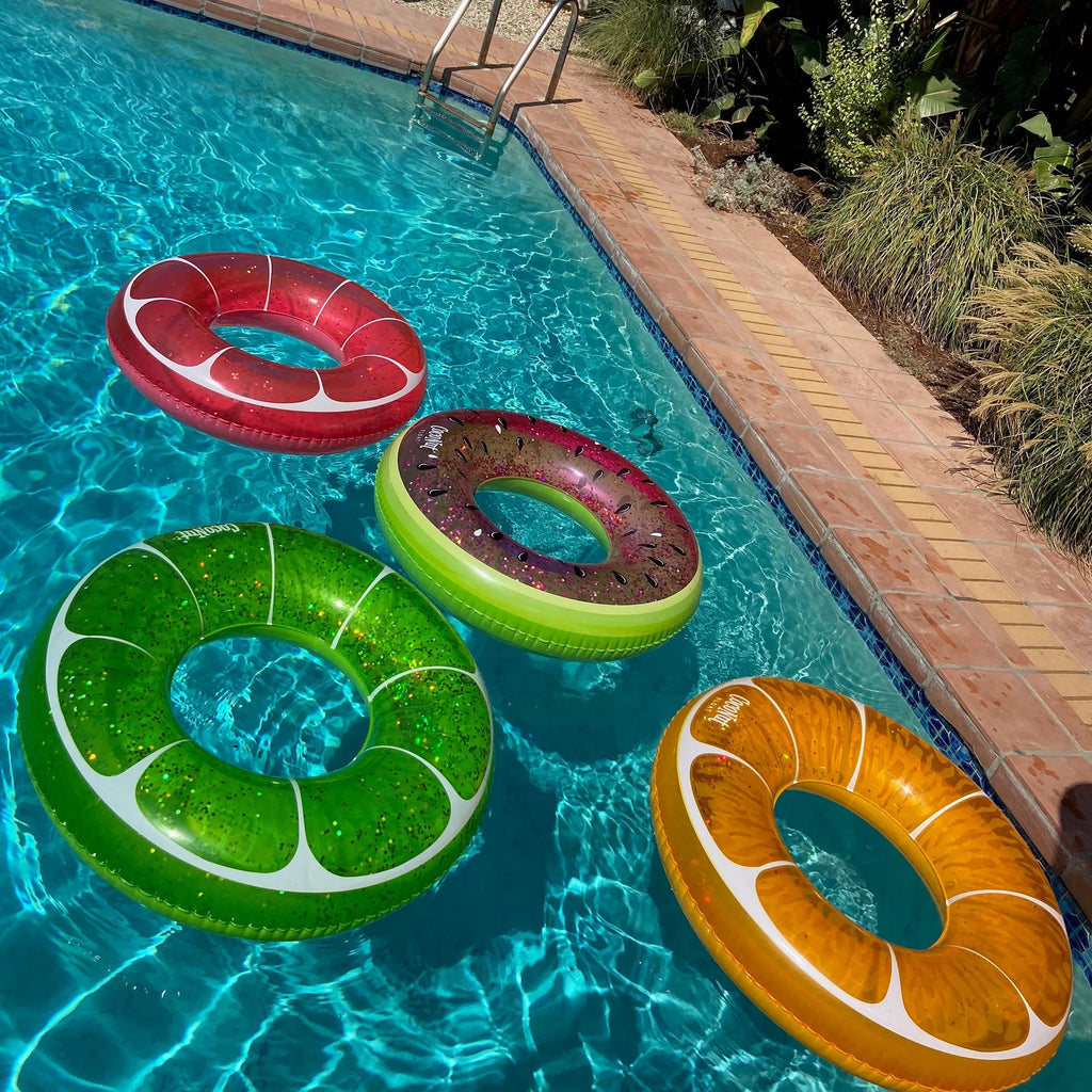 Juicy Watermelon Glitter 42" x 42" Inflatable Pool Float S6946