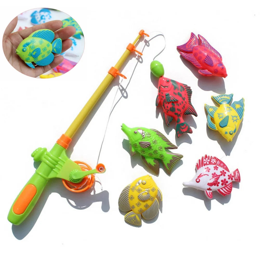 7pcs Magnetic Fishing Toy Game N224