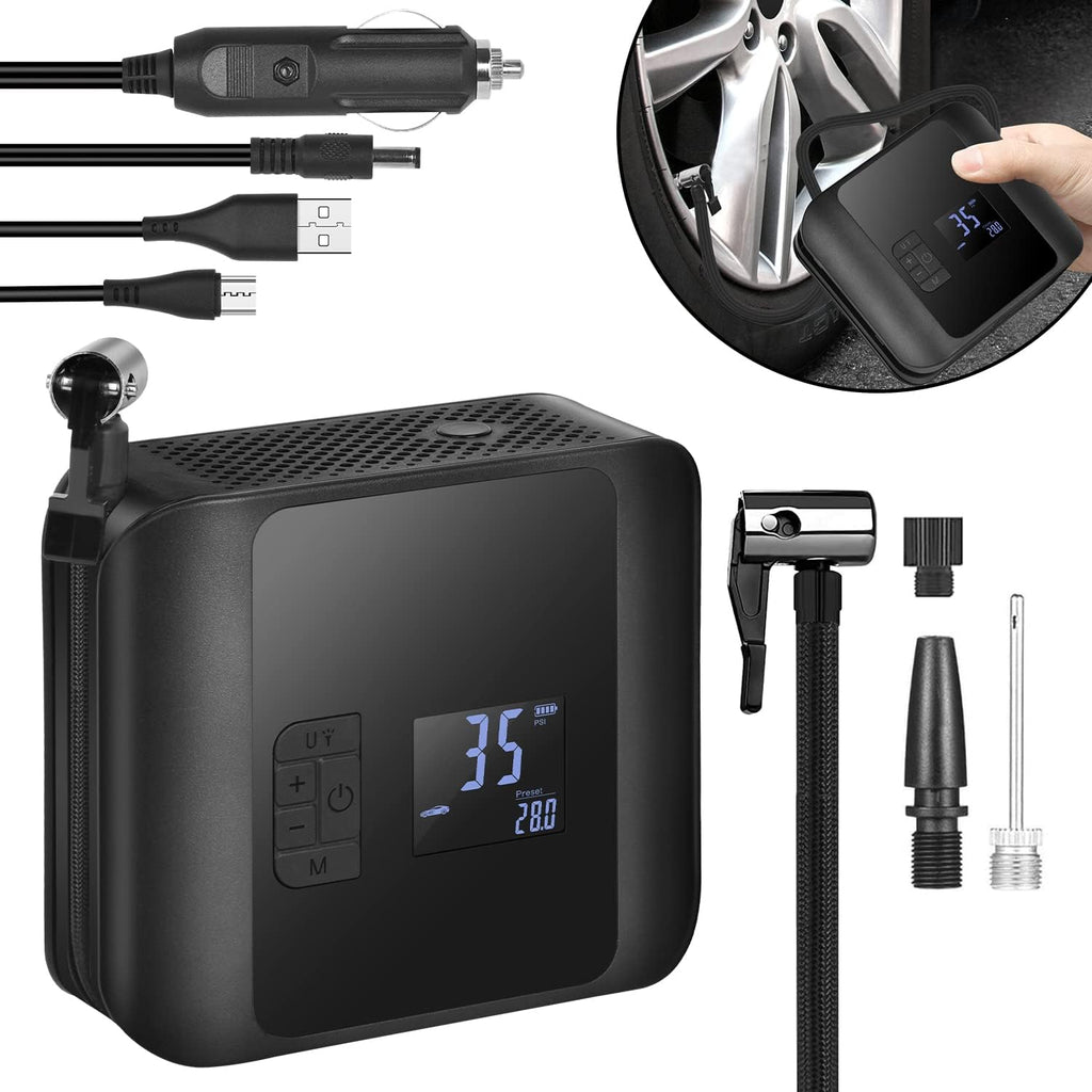 Tire Inflator Portable Air Compressor, 12v DC, 150PSI H425