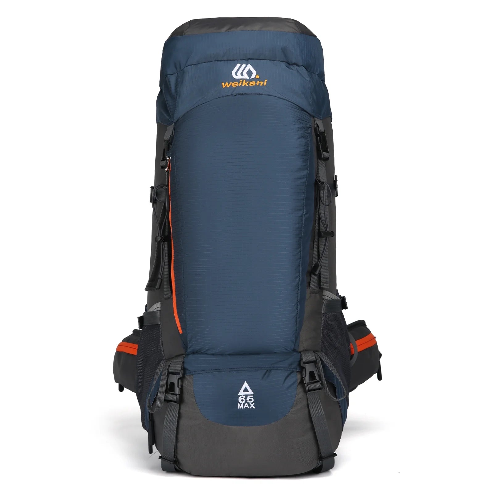 65L Water-resistant Hiking Backpack with Rain Cover F205