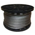 1/8 inch Stainless Steel Aircraft Cable Wire Rope 7x19 Type 304 (250 Feet) T33094