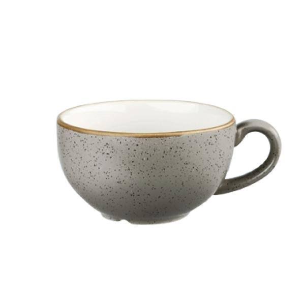 8 oz Cappuccino Cup Peppercorn Grey D87304