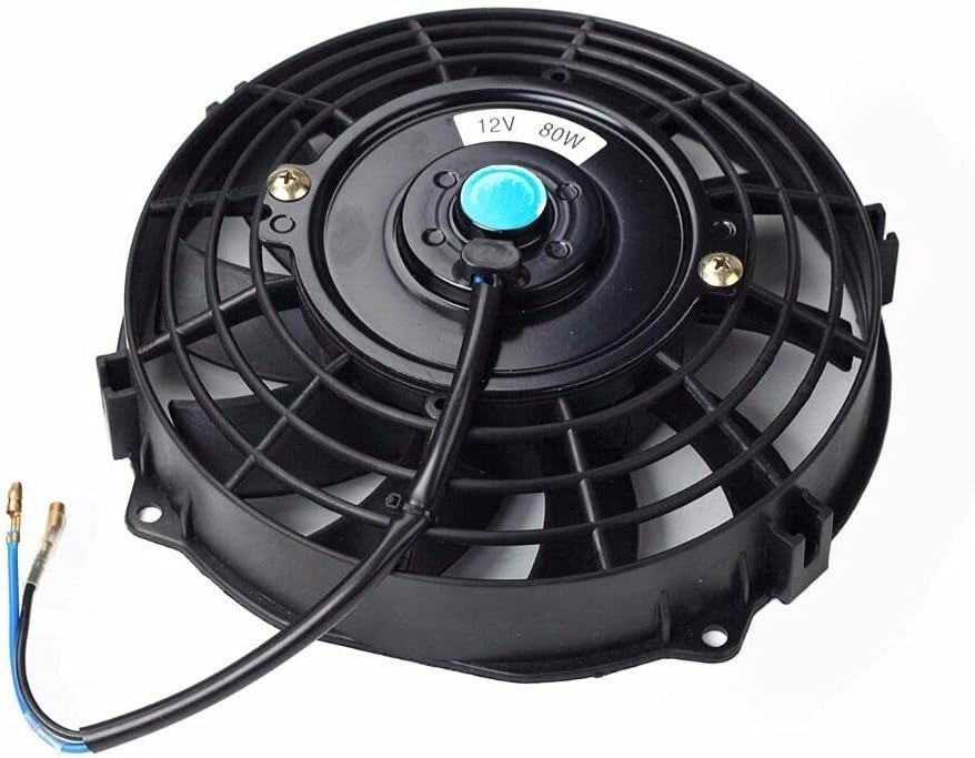 2x 7" inch 12V Electric Radiator Cooling Fan Mount Kit Pack of 2 O5588