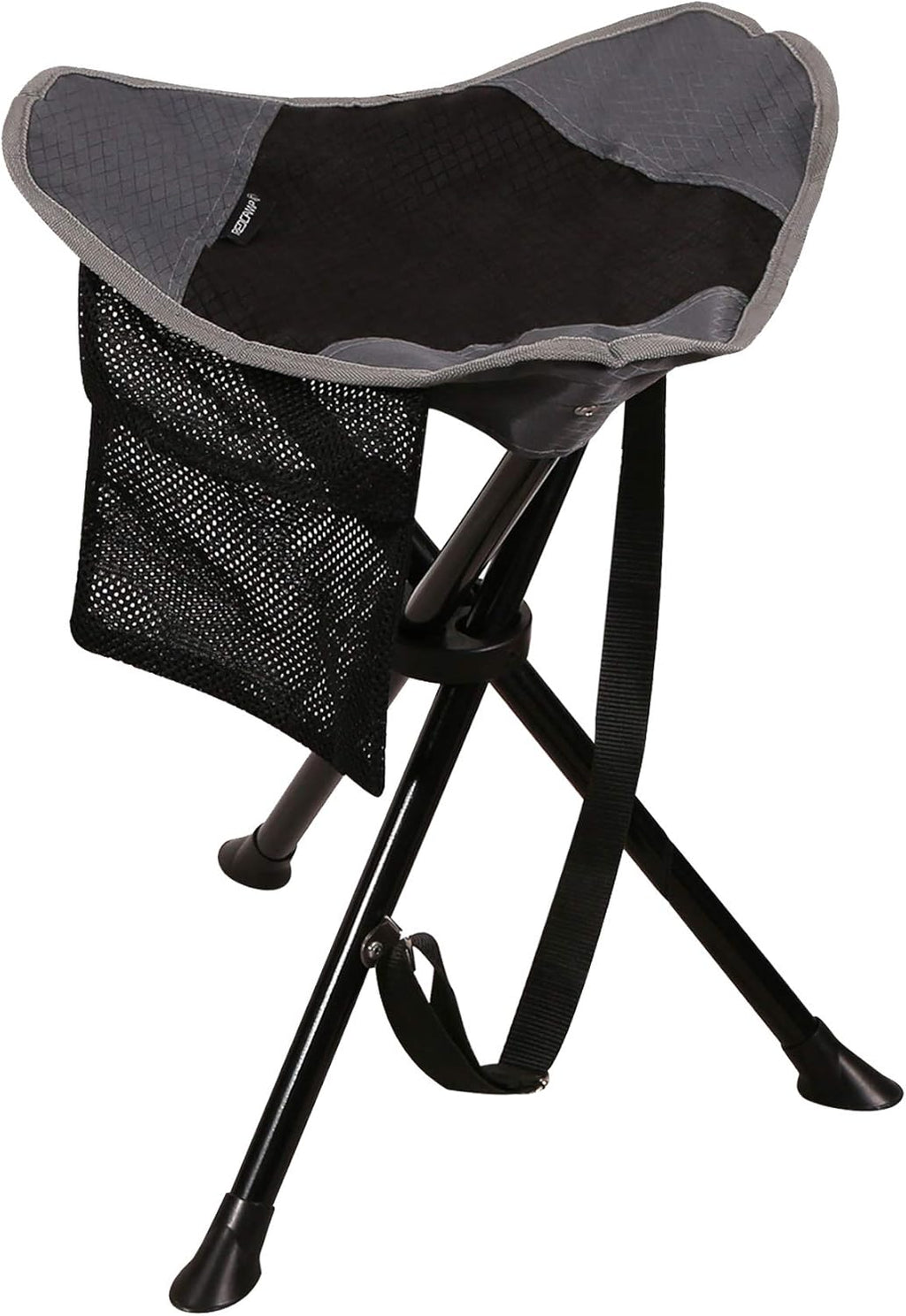 Black and Gray 2-Pack Folding Camping Stool W734