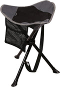 Black and Gray 2-Pack Folding Camping Stool W734
