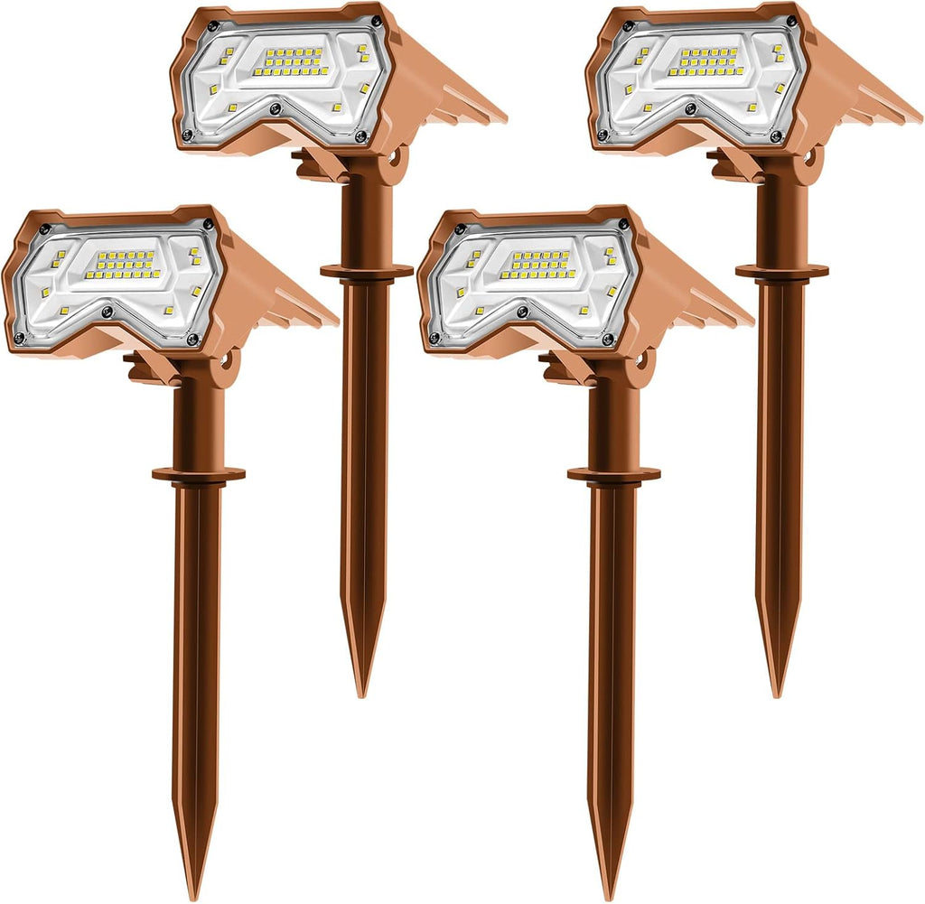 28 LEDs Solar Outdoor Lights 6 Pack Y41336