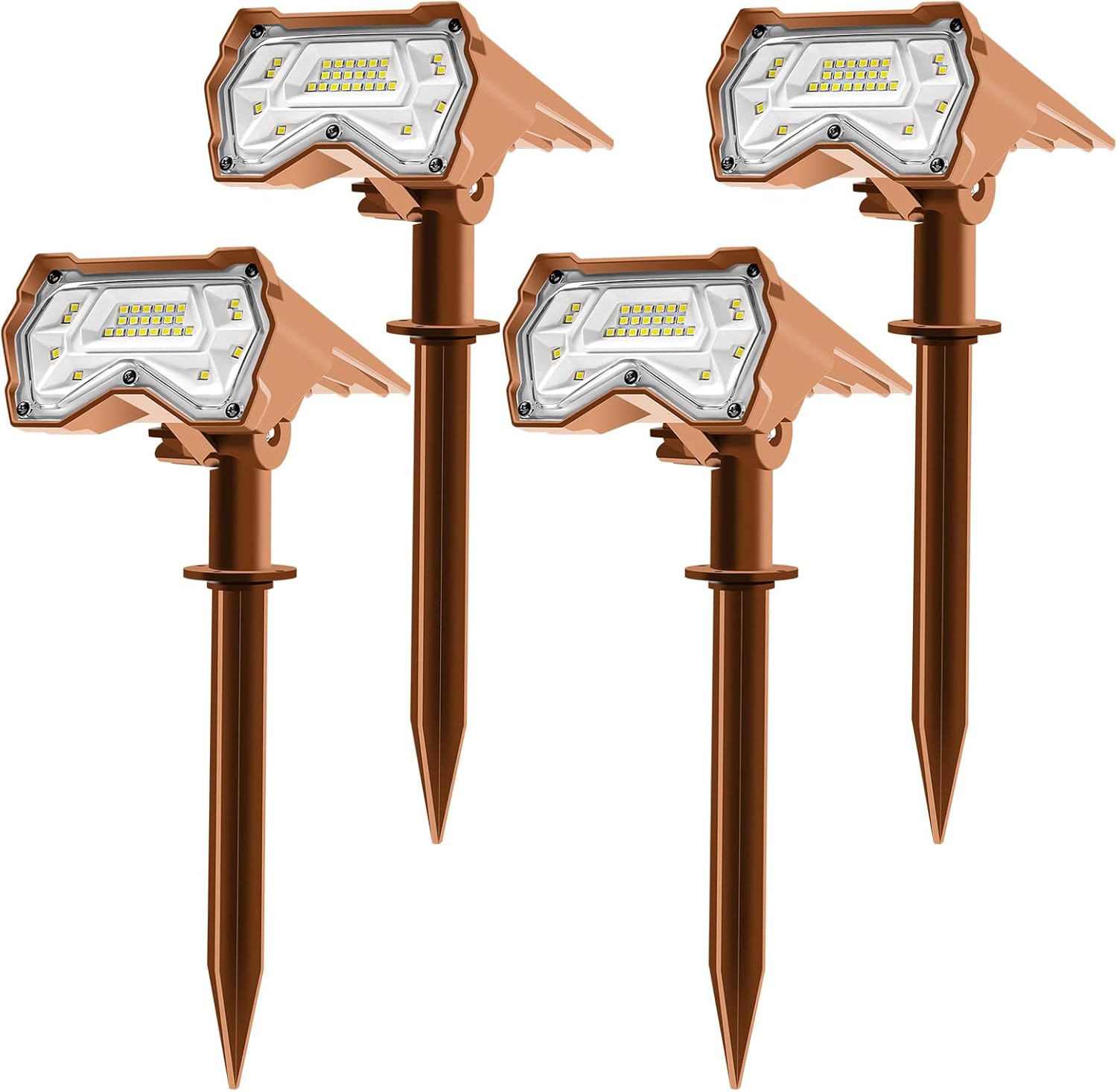 28 LEDs Solar Outdoor Lights 6 Pack Y41336