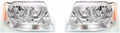 Headlight Assembly for Jeep Grand Cherokee 1999-2004 Pair Driver and Passenger Side D779