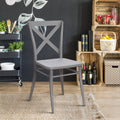 Black Metal Side Chairs (Set of 2) G525894