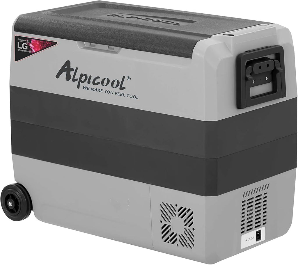 38 Quart Dual Temperature Control 12 Volt Portable Car Fridge Freezer E22119