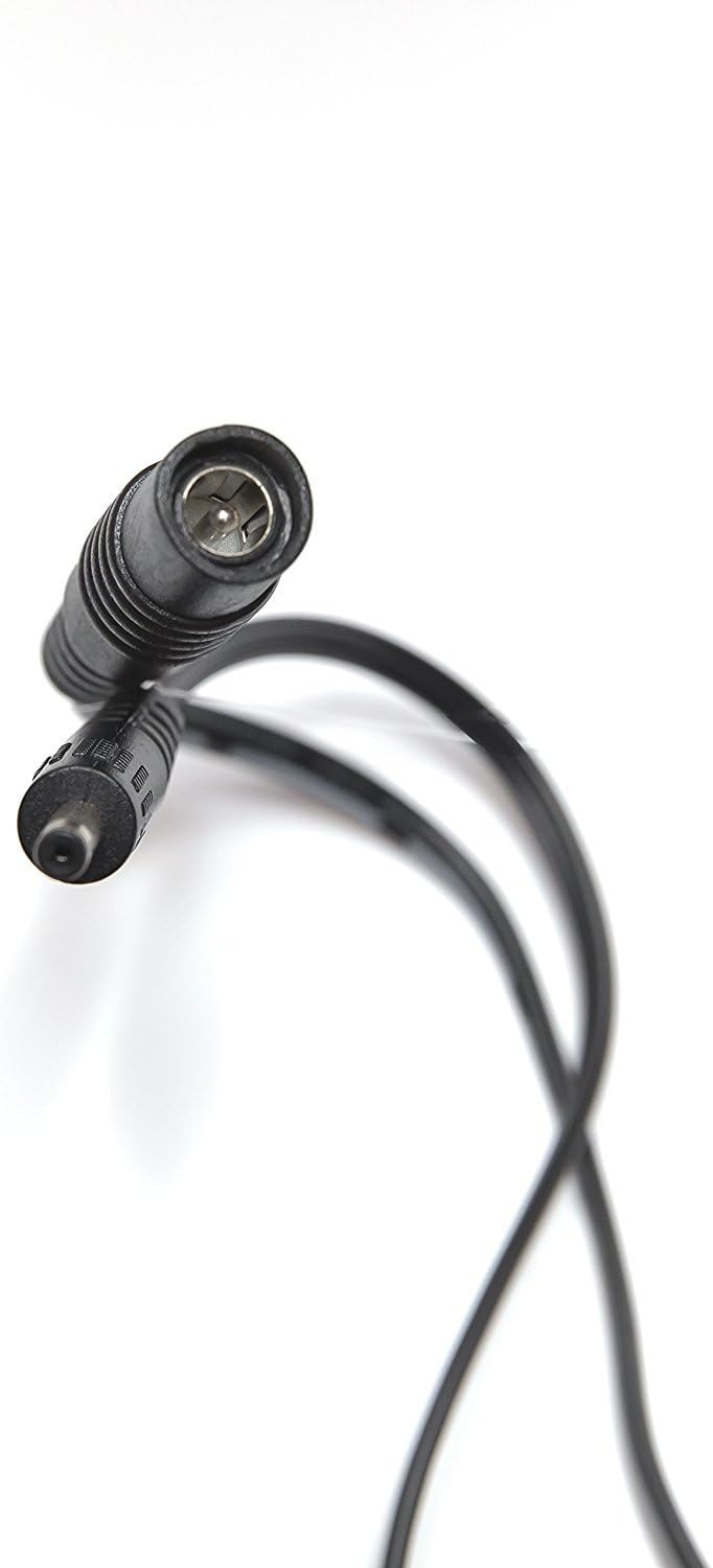 2.1mm x 5.5mm DC Plug Extension Cable, 15 Feet, Pack of 2 R550