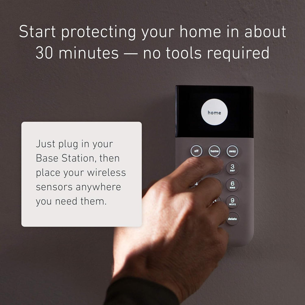 9 Piece Wireless Home Security System with HD Camera Y7006