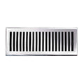 Chrome Solid Cast Brass Floor Register L759907