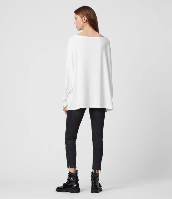 Oversized Tee Chalk White E973