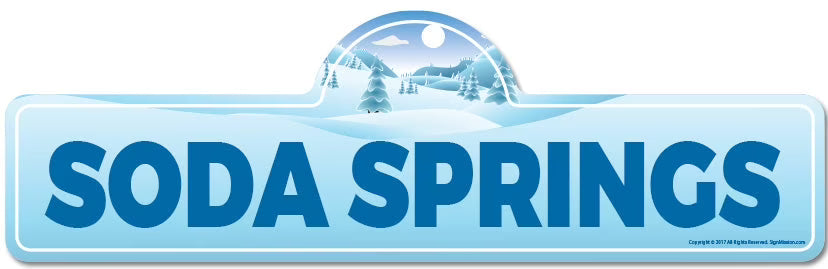 Skiing Skier Snowboarder Décor Sign P63136