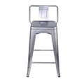 Silver 24 Bar Stool A145