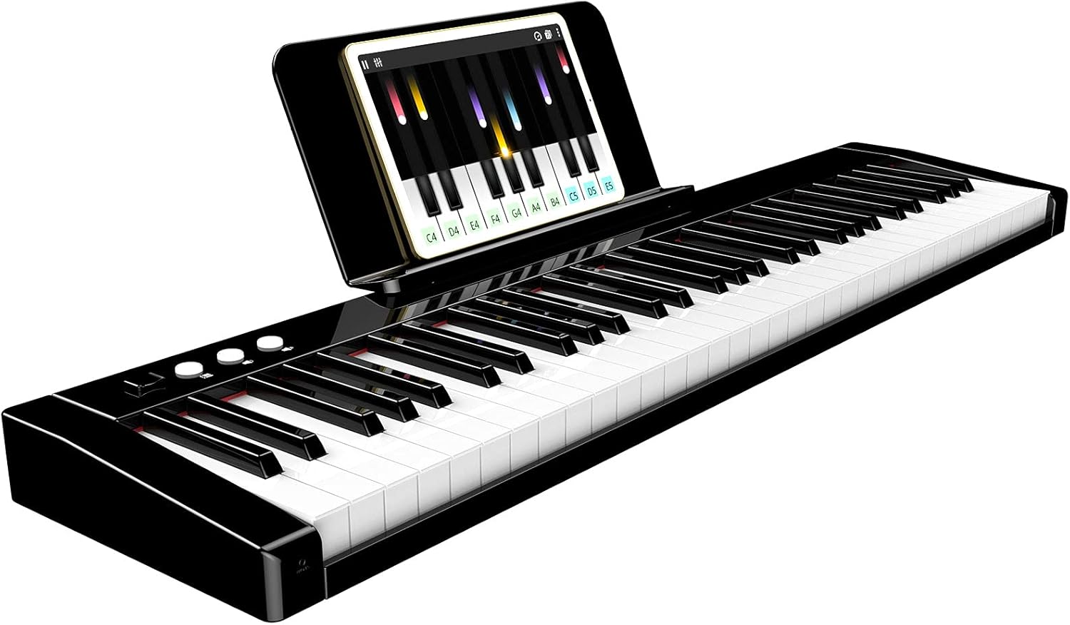 61 Key Portable Digital Electronic Piano with Lighted Keys K453578