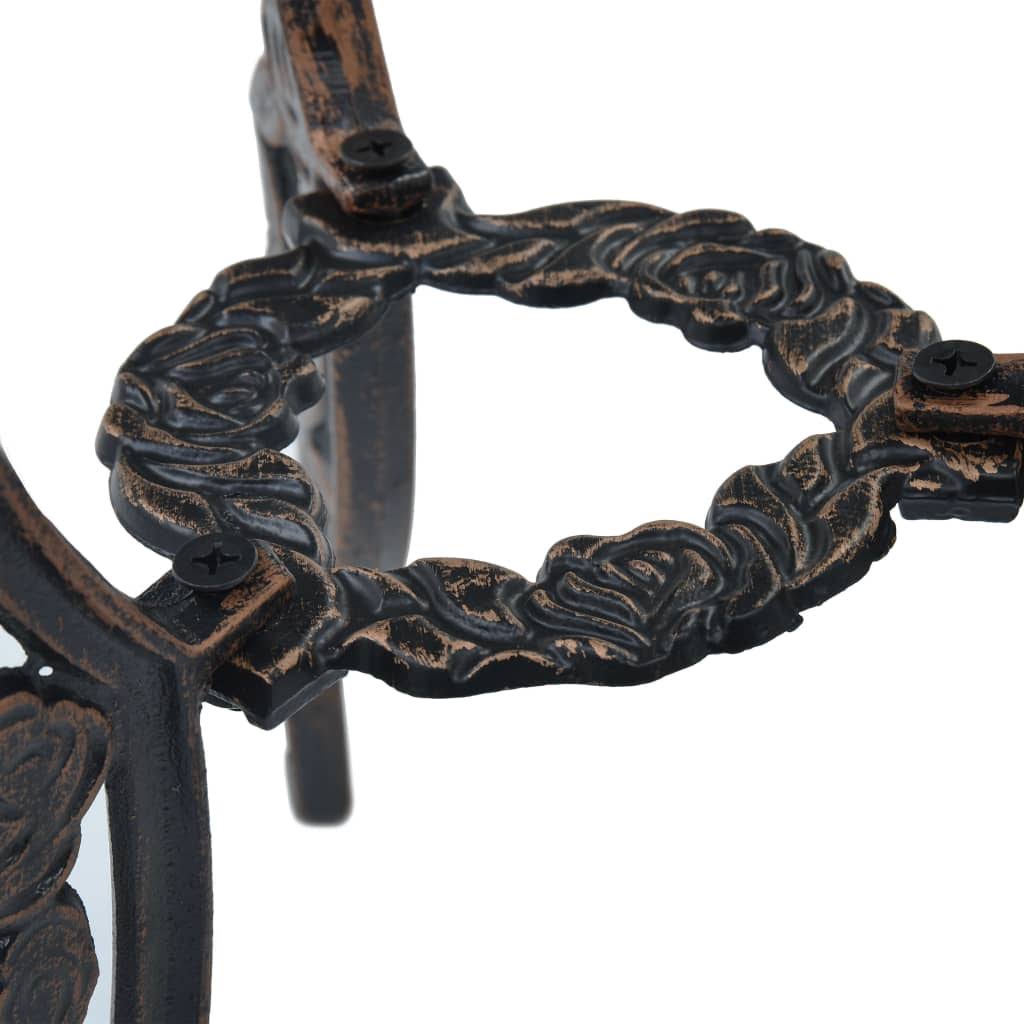 3 Piece Cast Aluminium Bistro Set Y761817