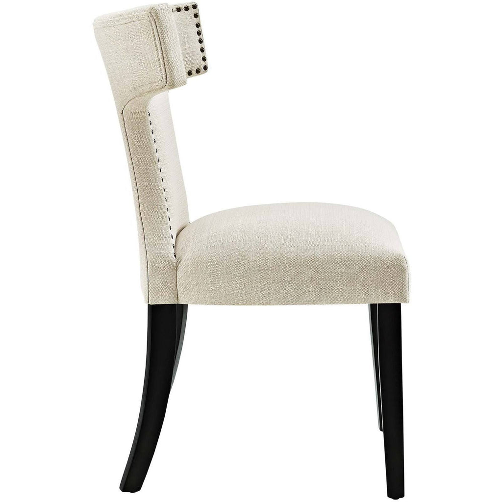 Wheatgrass Fabric Dining Side Chair Set of 2 O9163