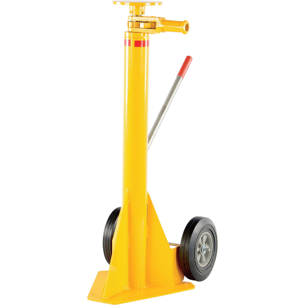 Ratchet Trailer Stabilizing Jack, 40,000-Lb. Lifting Capacity, 45inch to 57inch Service Range N863648