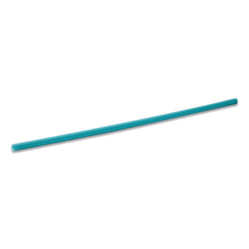 Biodegradable Straws, Ocean Blue, Wrapped, 375/Box R603638