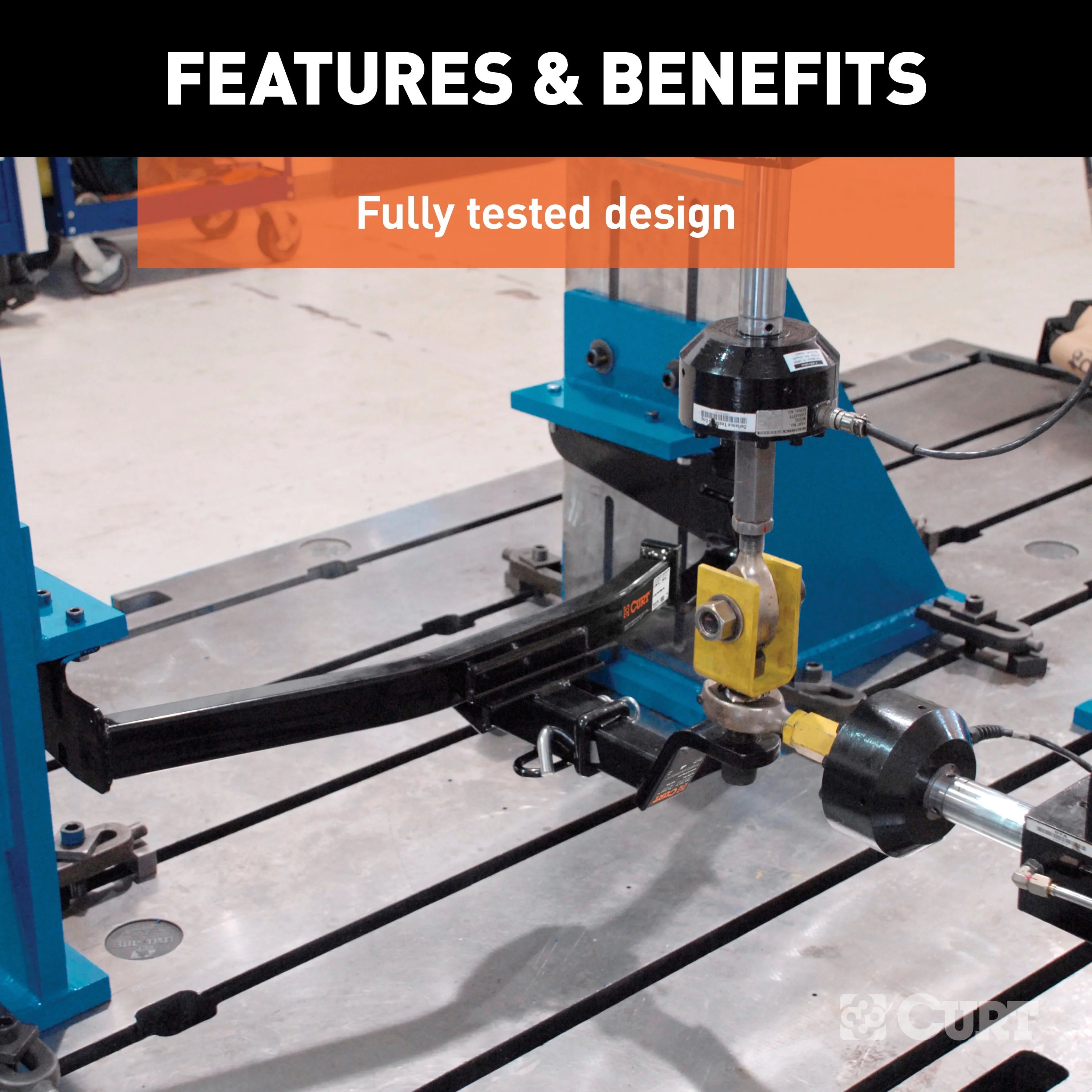 Class 2 Trailer Hitch with Installation Hardware, Pin & Clip K356