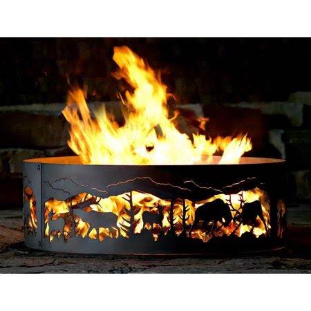 All Steel 30 in. Dia. Fire Ring H74741
