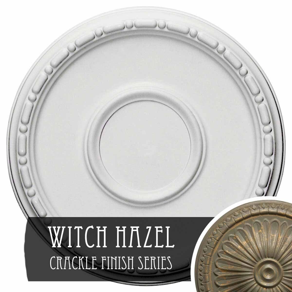 16 1/2x22OD x 1 1/2x22P Hand-Painted Ceiling Medallion R82555