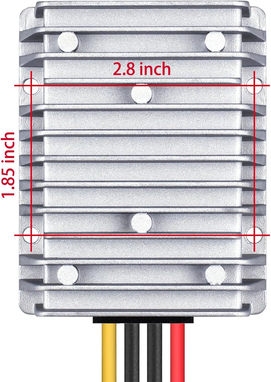 DC/DC 12V to 24V Boost Converter 25A 600W Step Up Voltage Regulator Power Supply Voltage Transformer Pack of 2 N2276