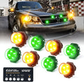 Amber LED Strobe Lights Kit 8 PCS B174095