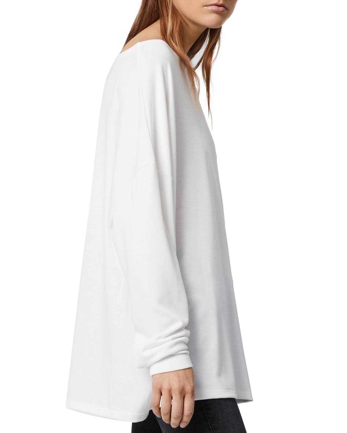 Oversized Tee Chalk White E973