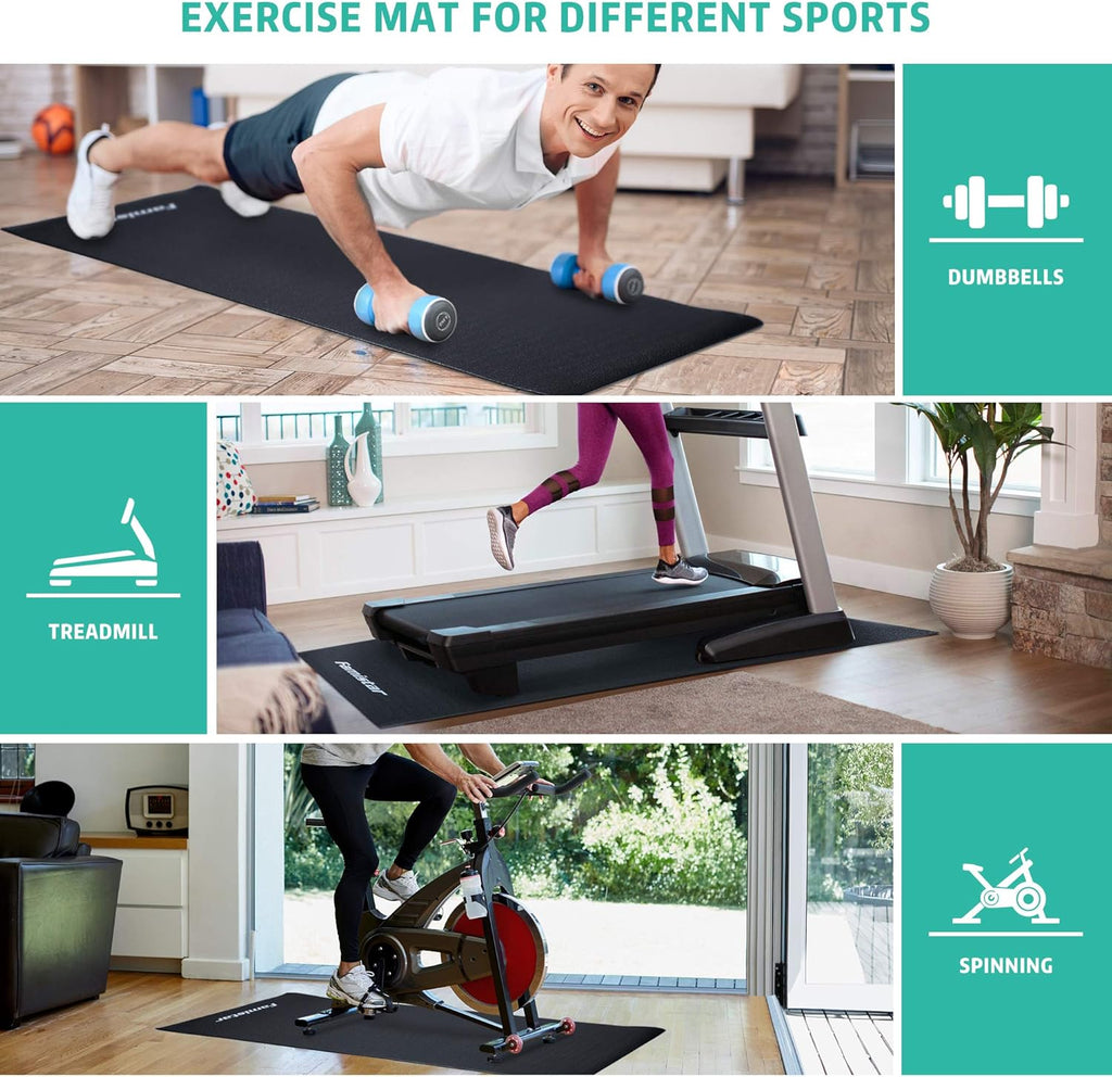 70"x30" Exercise Bike Mat Pack of 2 P667923