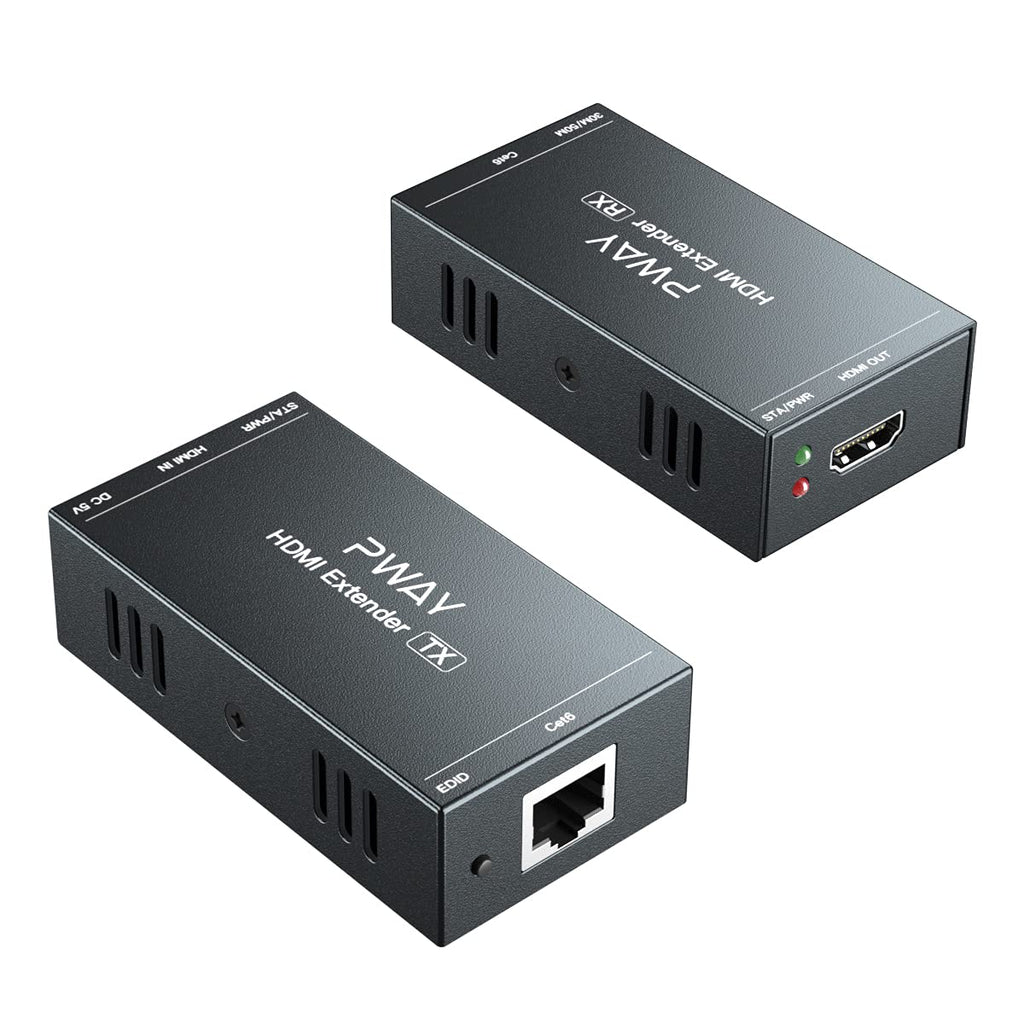 HDMI Extender Over Cat5e/6, 4K @ 30Hz, Pack of 2 O55226