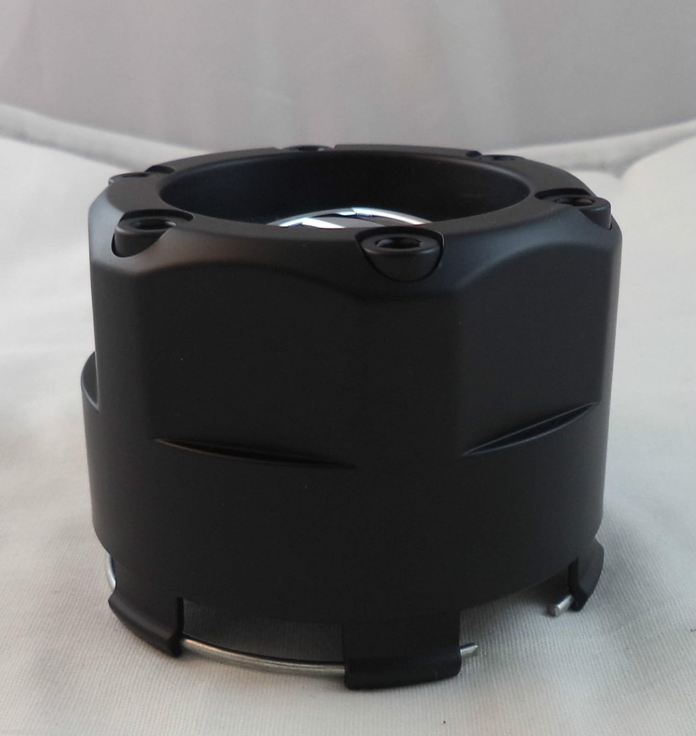 Matte Black Custom Wheel Center Caps (Qty 2) D953
