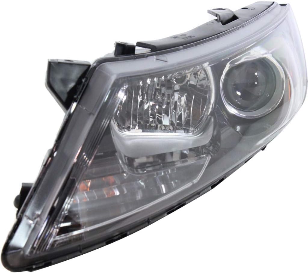 Headlight Assembly Pair for Kia Optima 2011 2012 2013 Halogen L694855