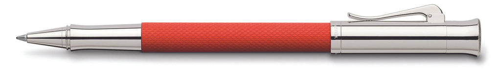 Burned Orange Guilloche Rollerball Pen Z402