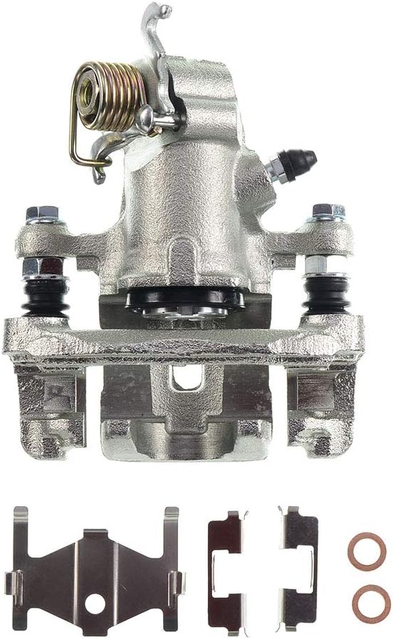 Disc Brake Caliper Assembly with Bracket 2-PC Set S49400