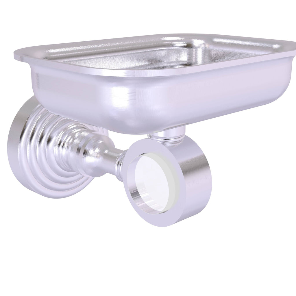 Satin Nickel Wall Mounted Soap Dish Holder O83713