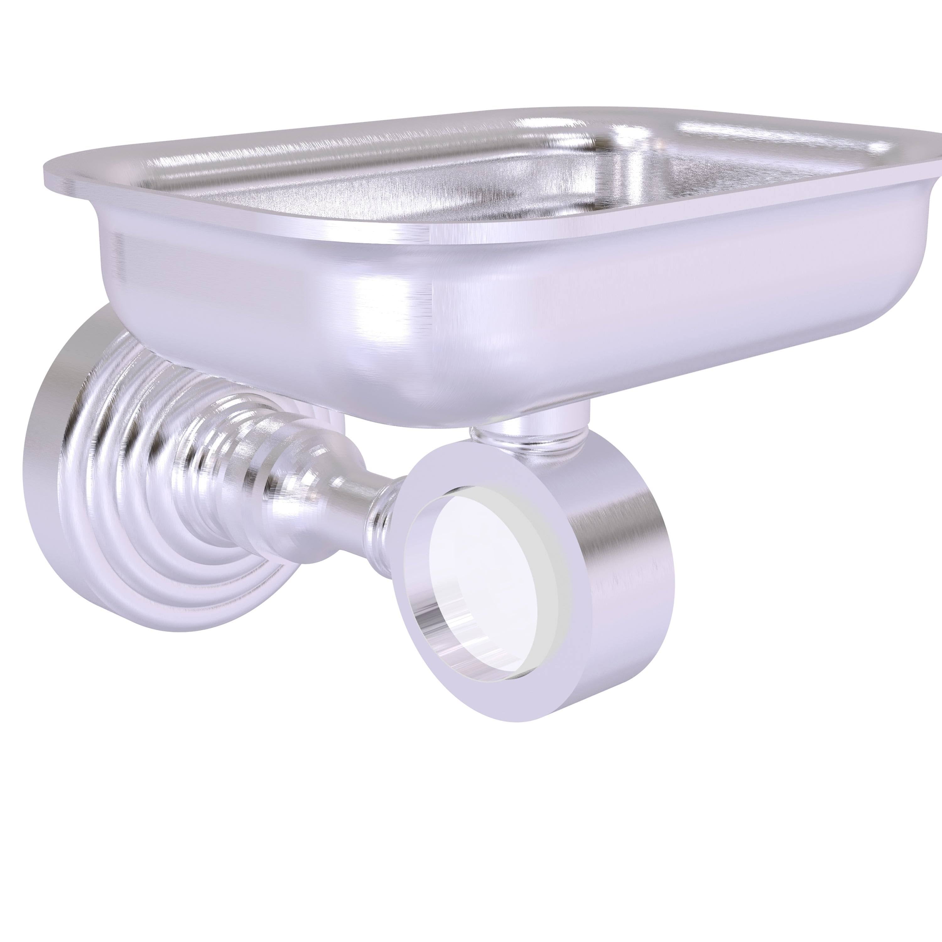 Satin Nickel Wall Mounted Soap Dish Holder O83713