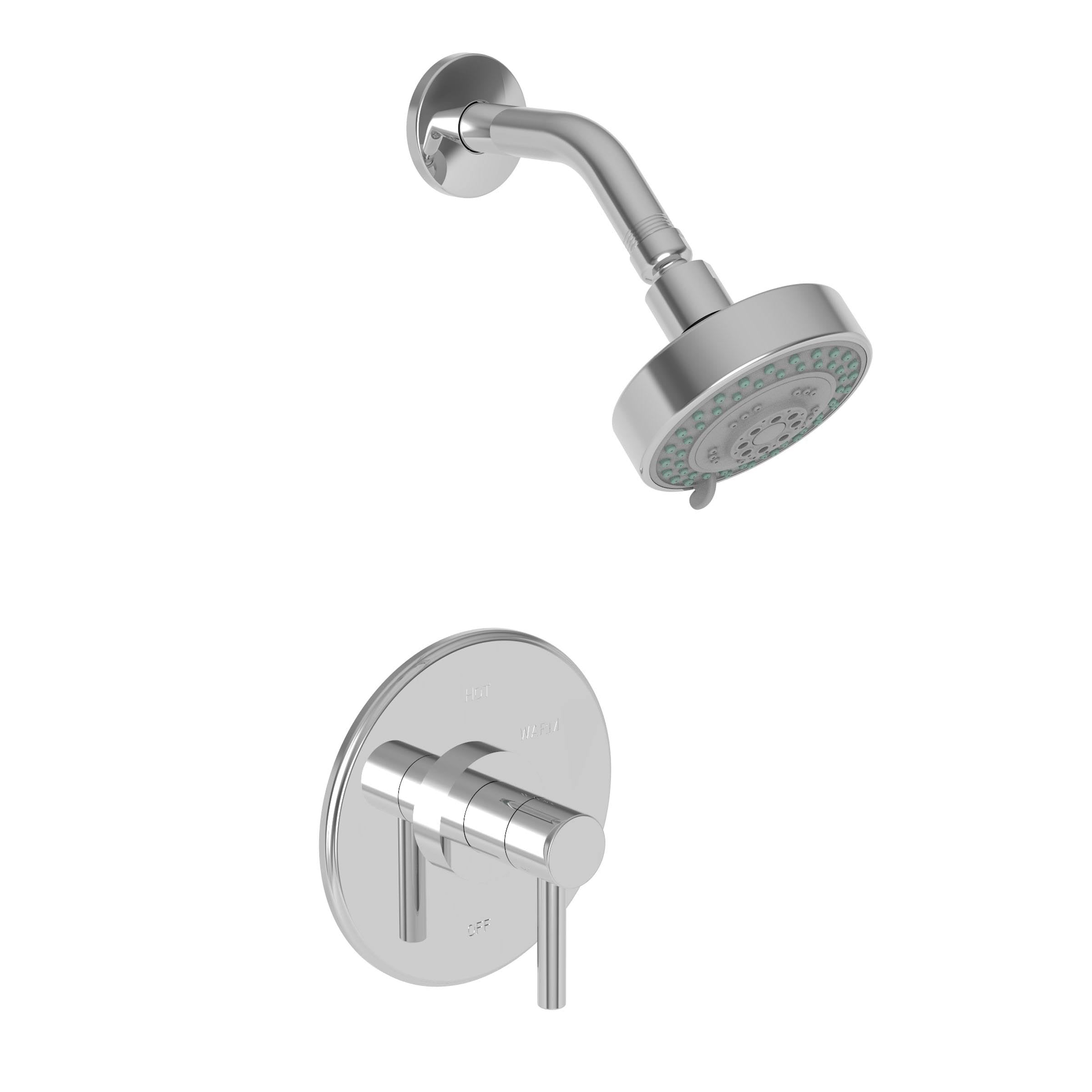 Matte White Shower Trim Set B496895