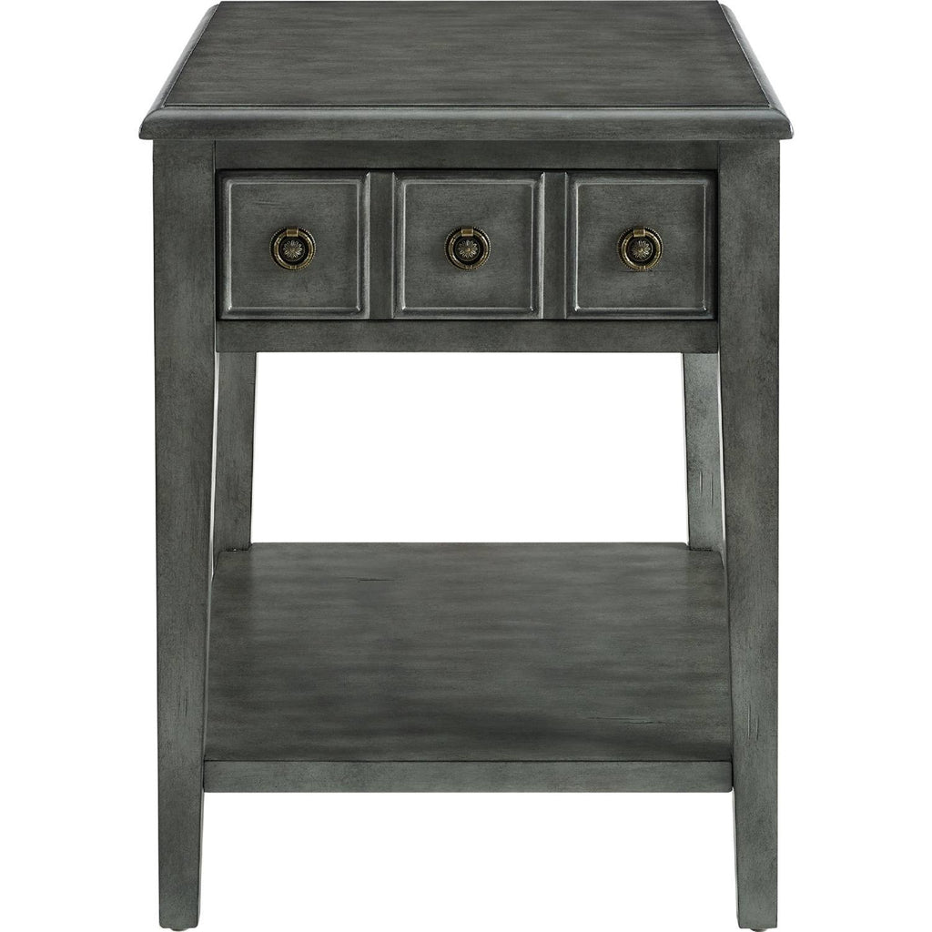 Gray Side Accent Table H309