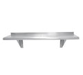 Stainless Steel Wall Mounted Shelf, 24x22Lx10x22D N321