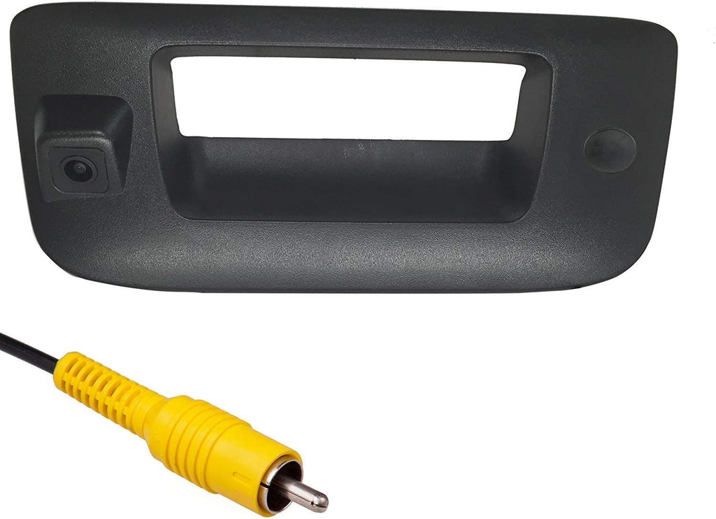 Black Tailgate Backup Reverse Handle with Camera Pack of 2 V41906