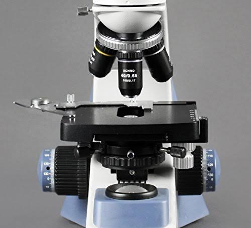 Monocular Compound Microscope, 40X-1000X Magnification, LED Illumination C80637