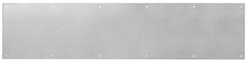 Metal Kick Plate Satin Stainless Steel 6 x 34 L4204