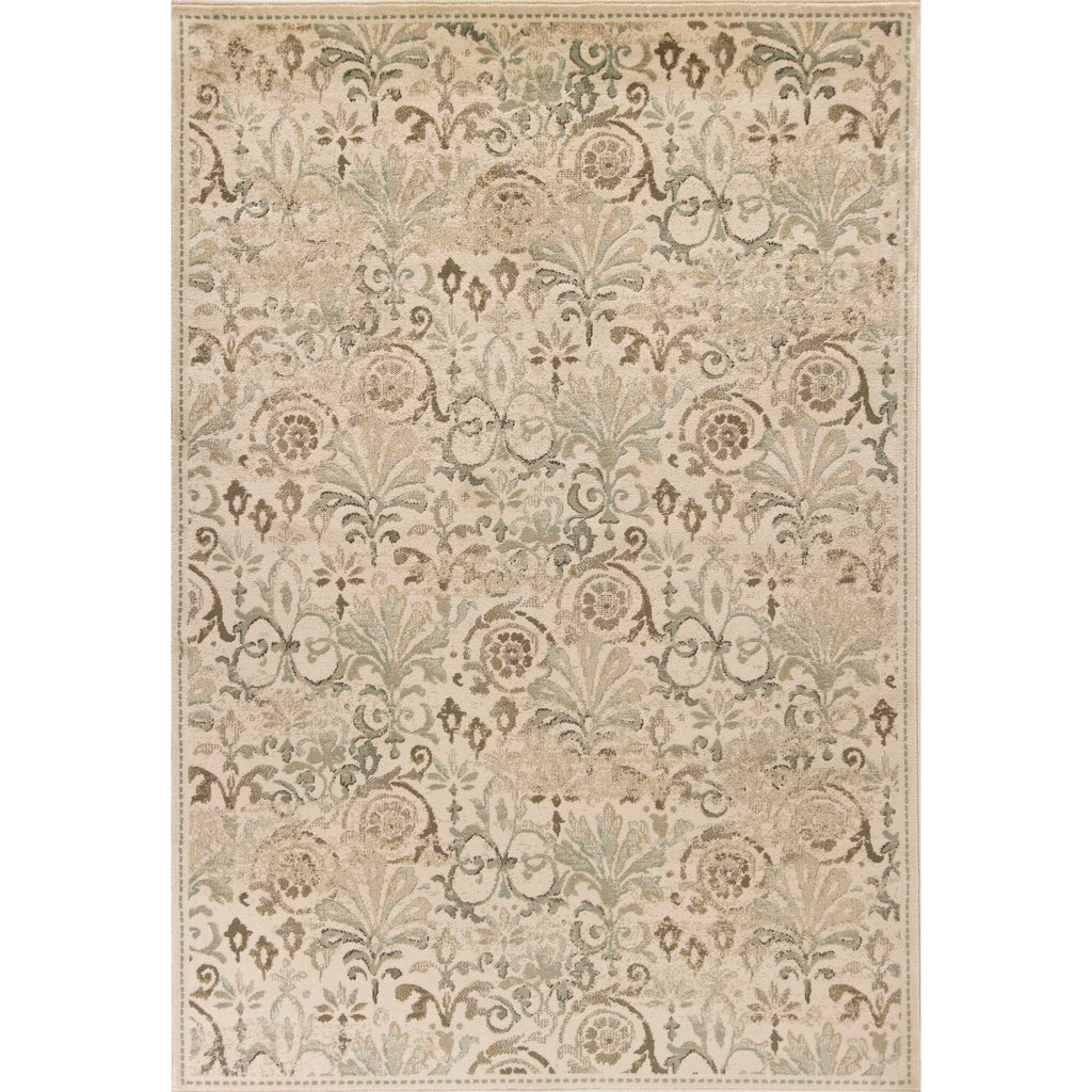 5' x 8' Ivory Vintage Area Rug I458139