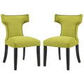Wheatgrass Fabric Dining Side Chair Set of 2 O9163