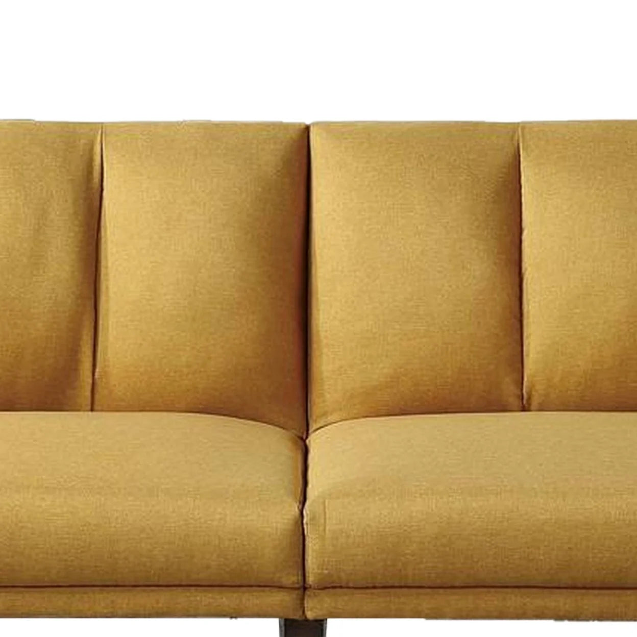 Adjustable Upholstered Sofa with Track Armrests and Angled Legs Y427763