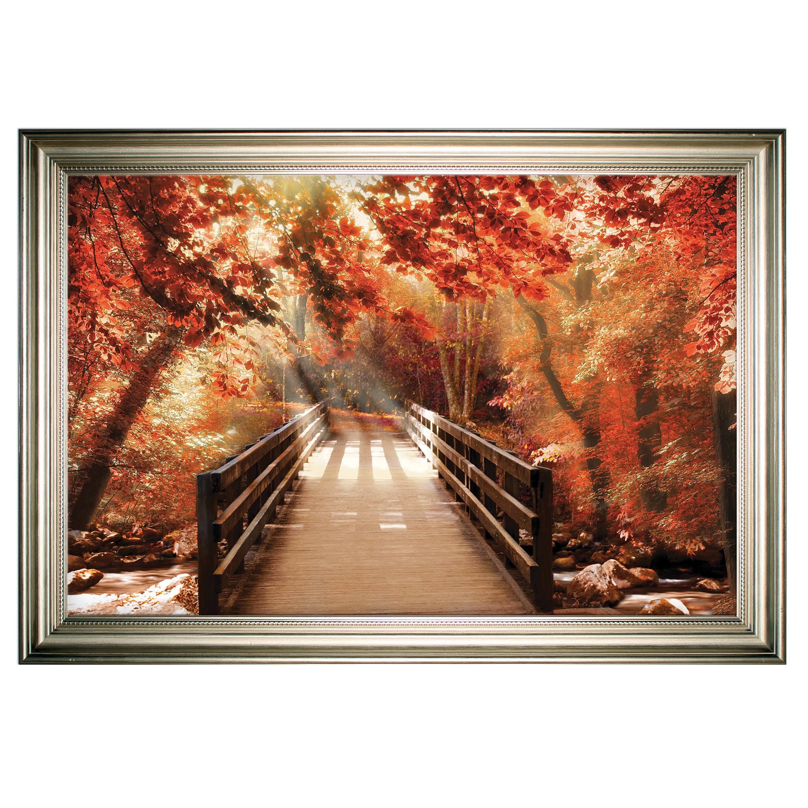 Silver Frame Autumn Bridge Q410792